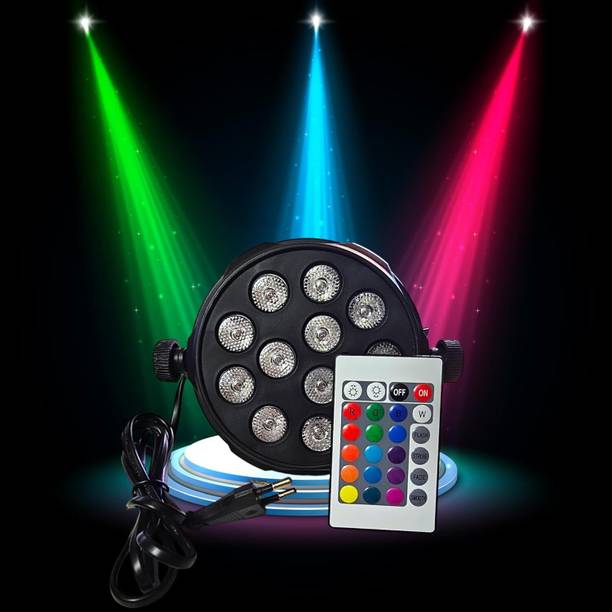 PHOPOLLO 12 LEDs 10 m Multicolor Color Changing, Flickering, Steady Disco Rice Lights