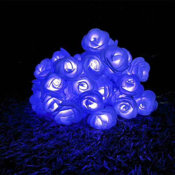 NISCO 20 LEDs 4 m Blue Steady Flower Rice Lights