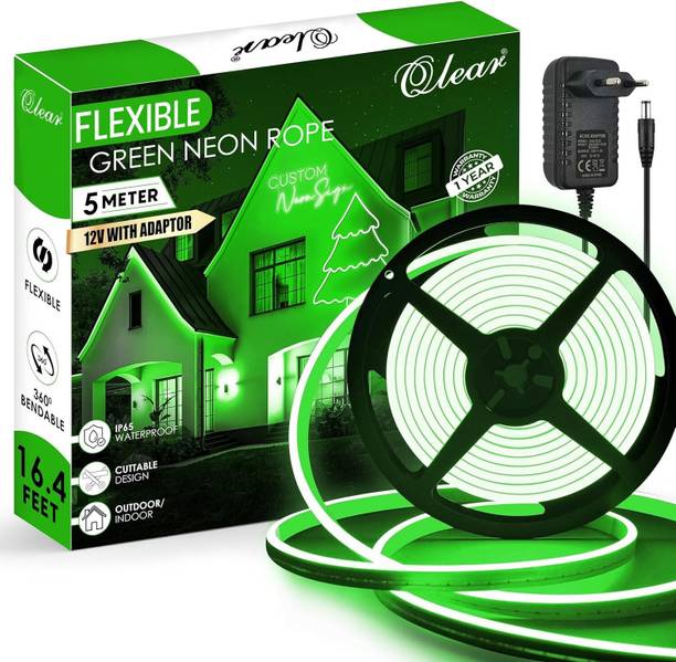 qlear 600 LEDs 5 m Green Steady Strip Rice Lights