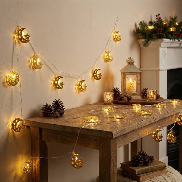 Infiprises 20 LEDs 20 m Gold Flickering Star Rice Lights