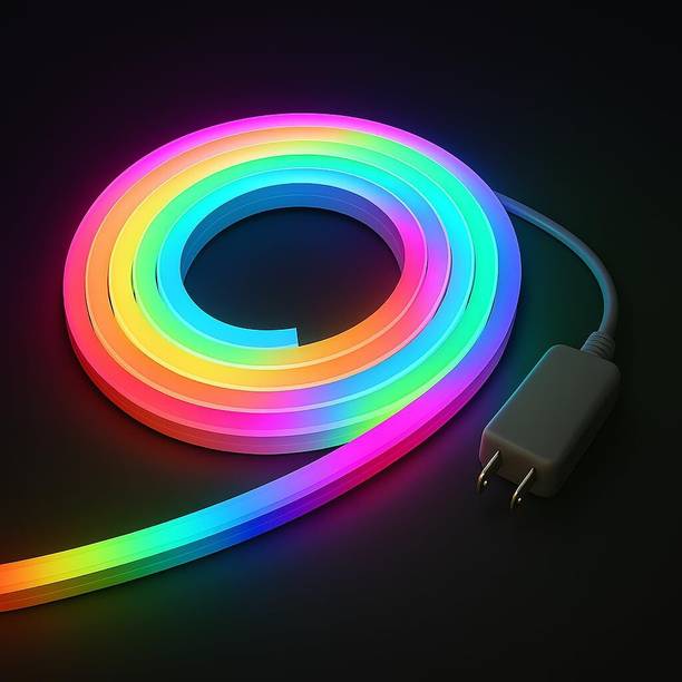 BestBright 600 LEDs 5 m Multicolor Steady, Color Changing, Flickering Strip Rice Lights