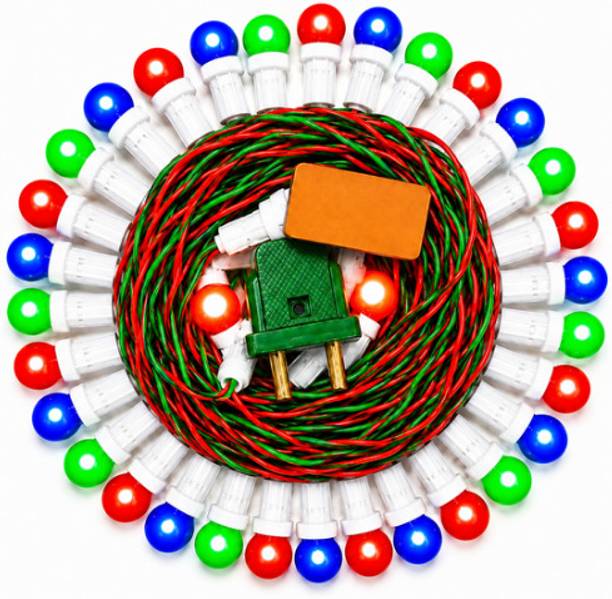 jyoti123 45 LEDs 12 m Multicolor Color Changing Ball Rice Lights