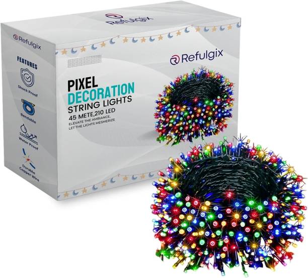 रिफल्जिक्स 45 m बहुरंगी राइस लाइट