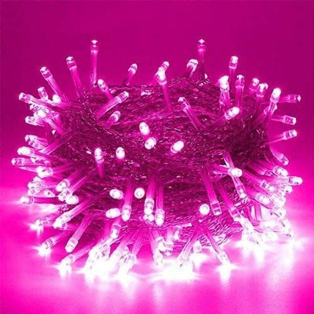 MPROW 40 LEDs 11 m Pink Steady String Rice Lights