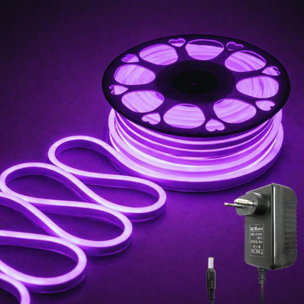 KAVYARA 600 LEDs 5 m Purple Steady Strip Rice Lights