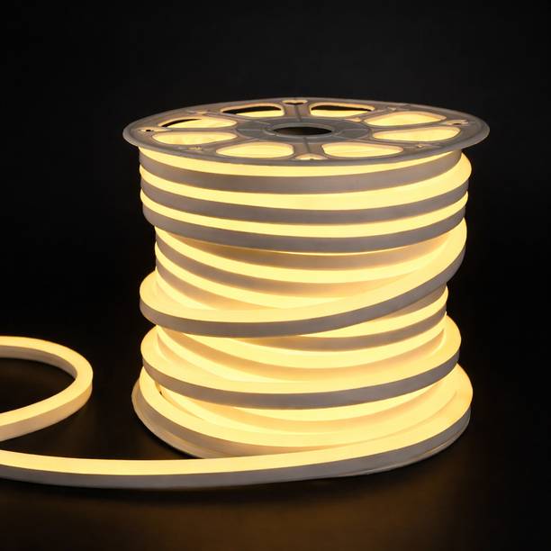 Newness 300 LEDs 5 m Gold Steady Strip Rice Lights