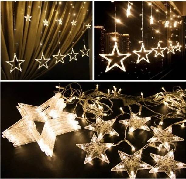 OCEAN WORLDS 130 LEDs 4 m Yellow Flickering, Color Changing Star Rice Lights