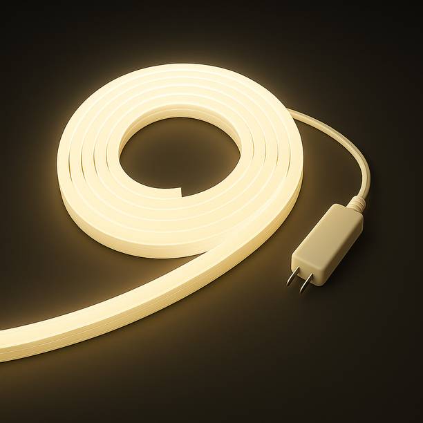 RAYVIX 600 LEDs 4 m Transparent, White Steady Strip Rice Lights