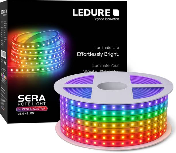 Ledure 48 LEDs 10 m Multicolor Color Changing String Rice Lights