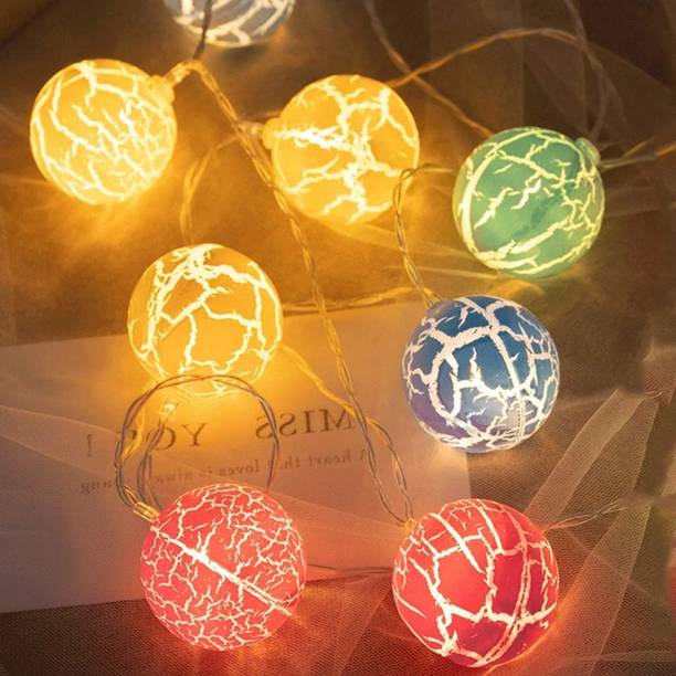 VACHASYA 7 LEDs 3.5 m Multicolor Color Changing Star Rice Lights