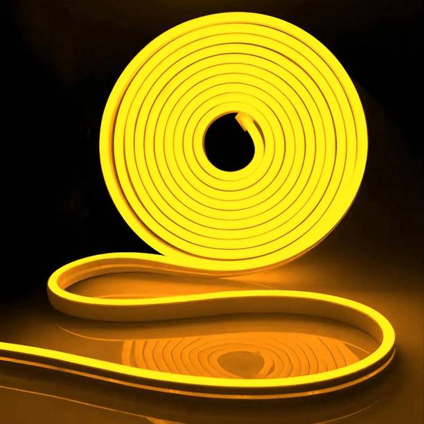KAVORA 600 LEDs 5 m Yellow Steady Bulb Rice Lights