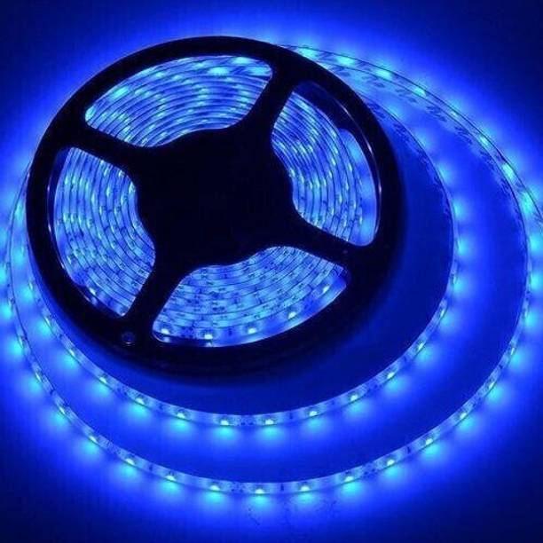 CANDLE 130 LEDs 3 m Blue Steady Strip Rice Lights