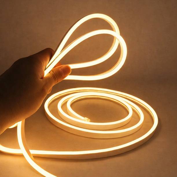 Newness 300 LEDs 5 m Gold Steady Strip Rice Lights