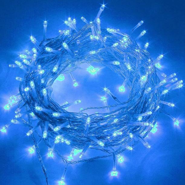 Home Delight 54 LEDs 11.99 m Blue Steady String Rice Lights