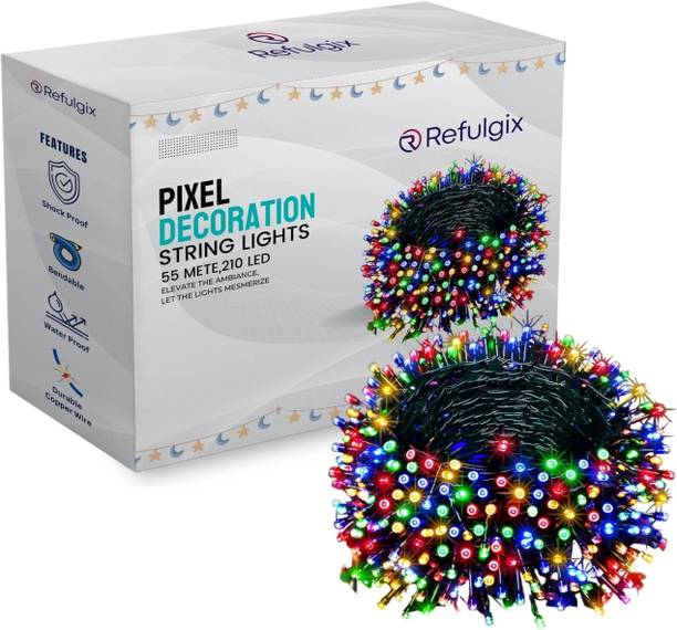 रिफल्जिक्स 55 m बहुरंगी राइस लाइट