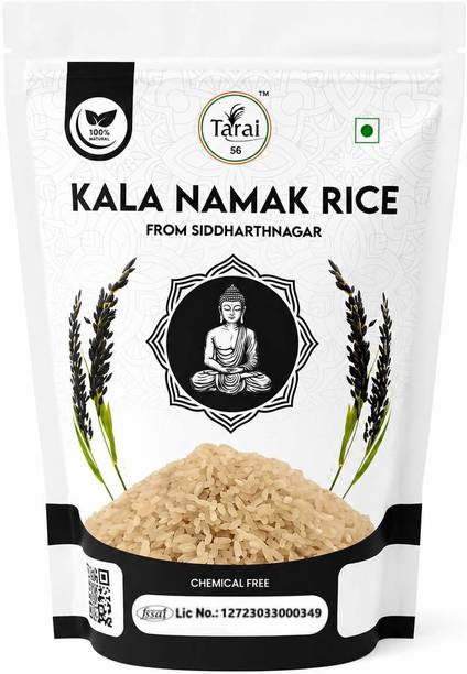 TARAI Kalanamak Rice 5kg, Rich In Nutrients, Sugar Control, High in Iron & Protein Basmati Rice (Full Grain, Unpolished)
