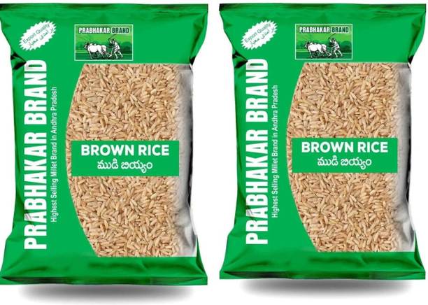 Prabhakar Brand Brown rice  Brown Everyday Rice (Medium Grain, Unpolished)
