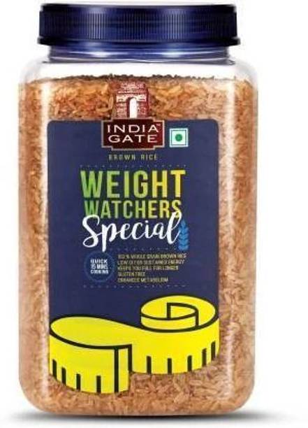 INDIA GATE WEIGHT WATCHERS Brown Basmati Rice (Full Grain, Polished)