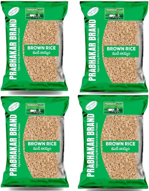 Prabhakar Brand Brown rice  Brown Everyday Rice (Medium Grain, Unpolished)