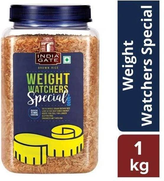 INDIA GATE Brown Rice Weight Watcher Brown Basmati Rice (Medium Grain)