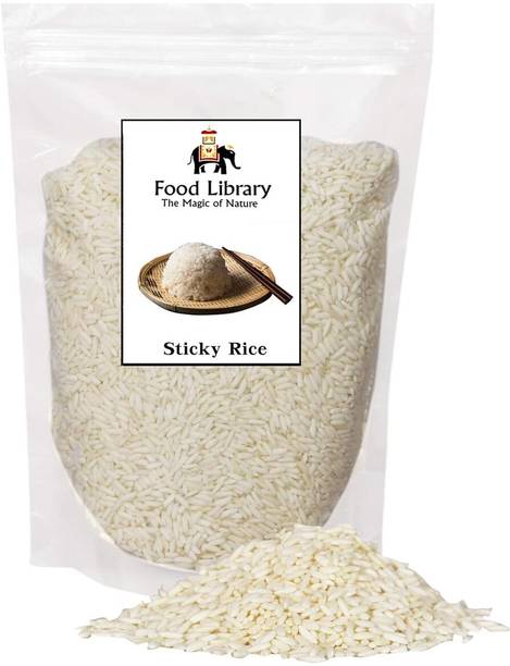 FOOD LIBRARY THE MAGIC OF NATURE Thai  (Glutinous) Rice Raw Rice (Long Grain, Sticky)