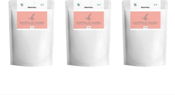 Aranyaka Red Rice - Mappillai Samba 15 Kg | Diabetic Friendly-Low Glycemic Index Red Mapillai Samba Rice (Medium Grain, Unpolished)