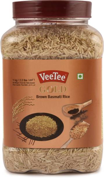 VeeTee Gold Brown Basmati Rice Brown Basmati Rice (Long Grain, Unpolished)