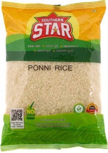 Southern Star Organic Ponni Rice | Premium Quality Rice | South India Export Quality Ponni Rice (Medium Grain, Parboiled)