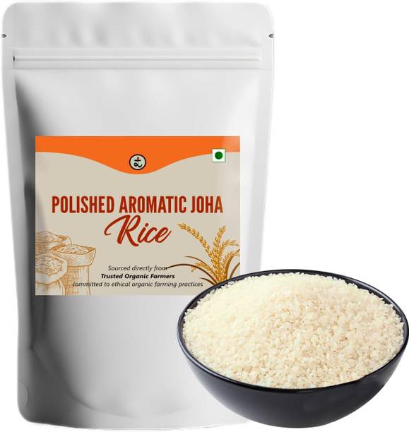 rootz Organics Joha White Rice, Aromatic Rice Joha Rice (Small Grain, Polished)