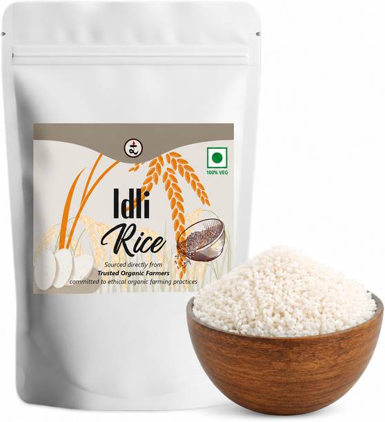 rootz Organics Soft Idli & Dosa Rice, Make Super Soft Fluffy Batter, South Indian Taste Natural Brown Dosa Rice (Full Grain, Raw)