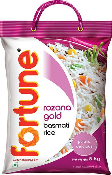 FORTUNE Rozana Gold Basmati Rice (Medium Grain)