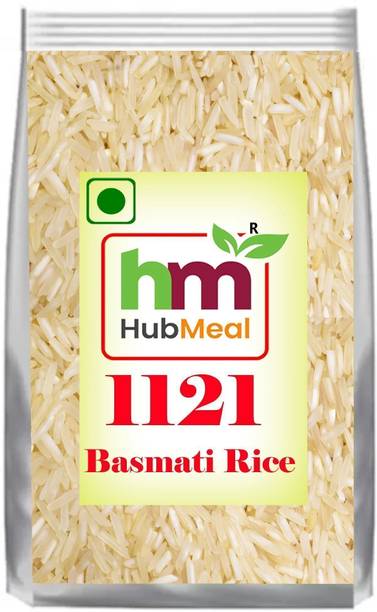 Hubmeal 1121 DC Royal Basmati Rice With Rich Pleasant Aroma |10Kg| Brown Basmati Rice (Medium Grain)