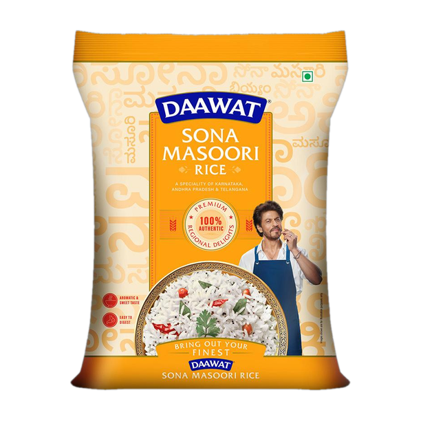 Daawat Premium Sona Masoori Rice