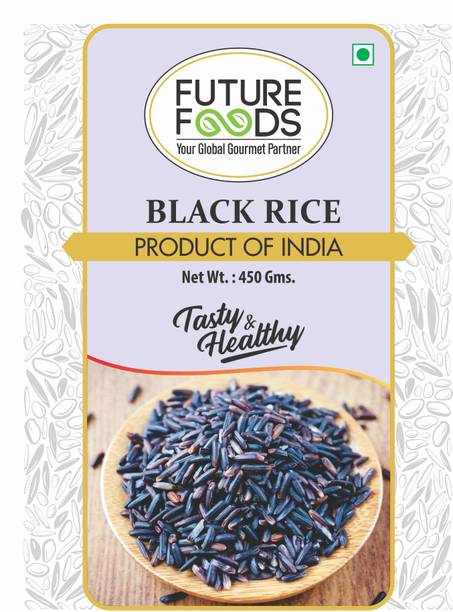 Future Foods Rice Black Black Rice (Long Grain, Raw)
