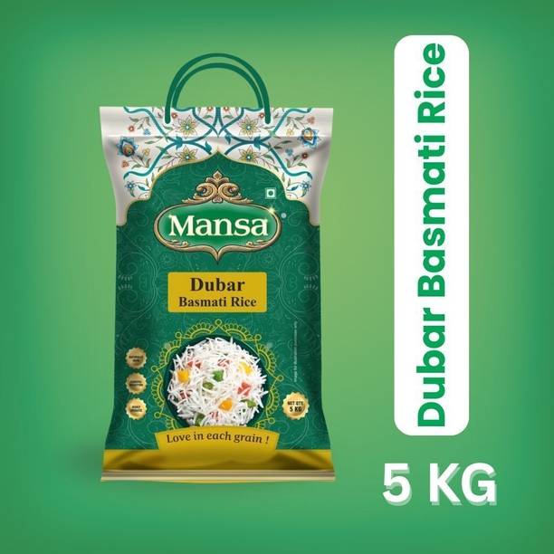 Basmati Mansa Mansa Dubar_5 K.G Basmati Rice (Broken Grain, Steam)