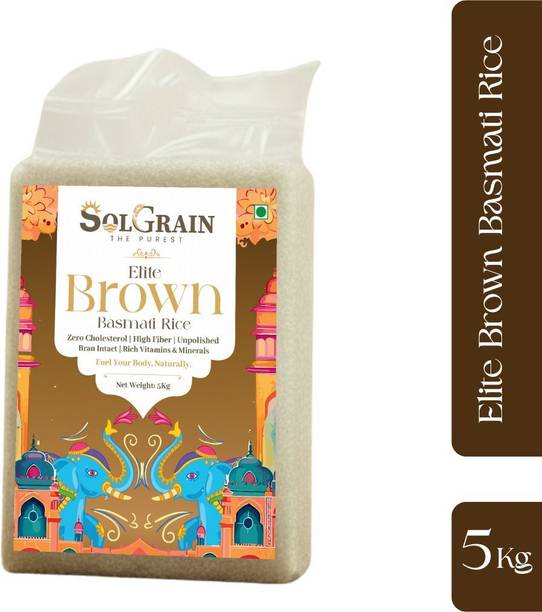 SOLGRAIN Elite Brown Brown Basmati Rice (Full Grain, Raw)