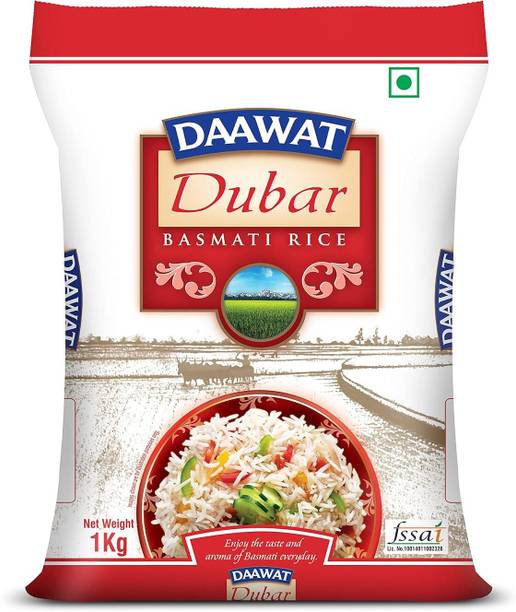Daawat Dubar Basmati rice Basmati Rice (Full Grain, Raw)