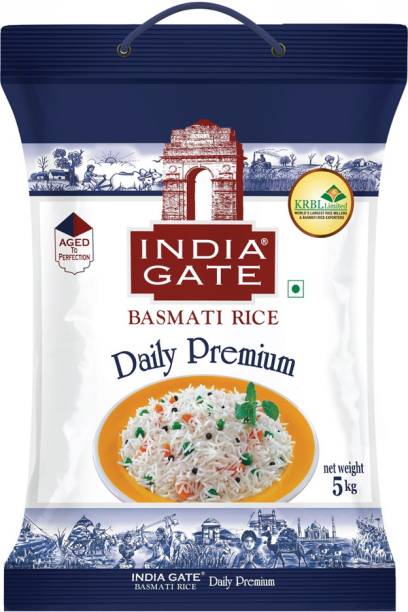INDIA GATE Premium Basmati Rice (Long Grain, Raw)