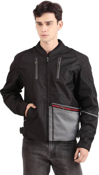 JUST JUNKIES JJ PROTECTOR JACKET BLACK GREY Riding Protective Jacket