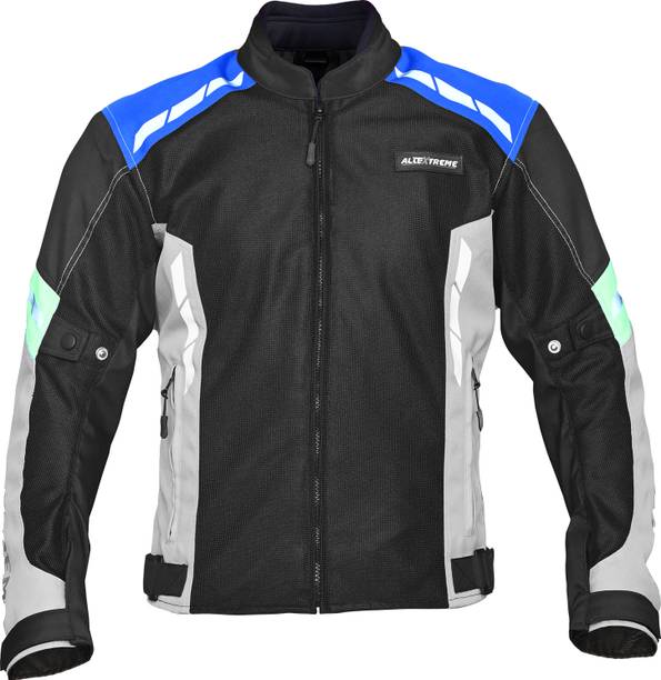 ALLEXTREME TURBO Riding Jacket Racer Protection Armour With Night Visibile Sticker for Men Riding Protective Jacket