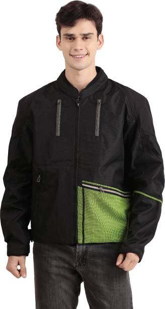JUST JUNKIES JJ PROTECTOR JACKET BLACK GREEN Riding Protective Jacket