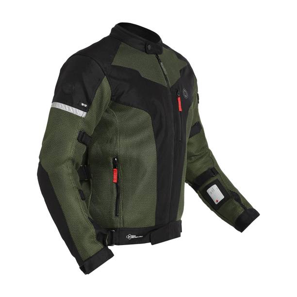 Royal Enfield Windfarer V2 Riding Jacket with CE Level 2 Shoulder, Elbow and Back Armours Riding Protective Jacket