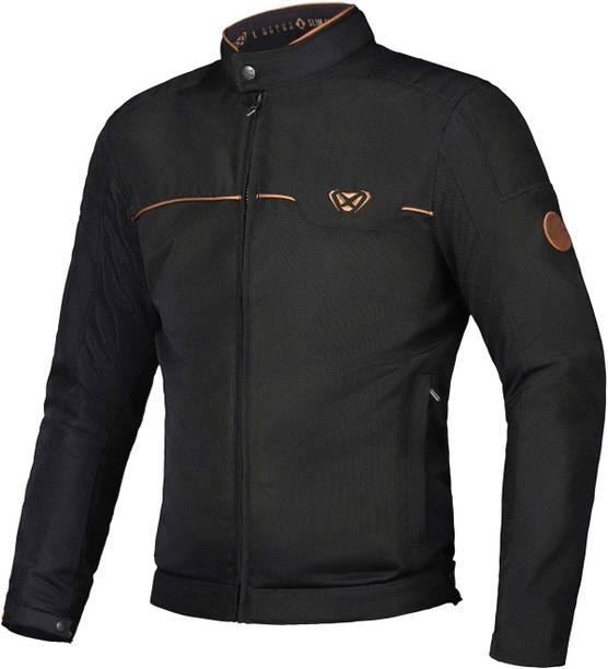 Ixon Cornet - Summer Adventure Riding Jacket (Black/Brown) Riding Protective Jacket