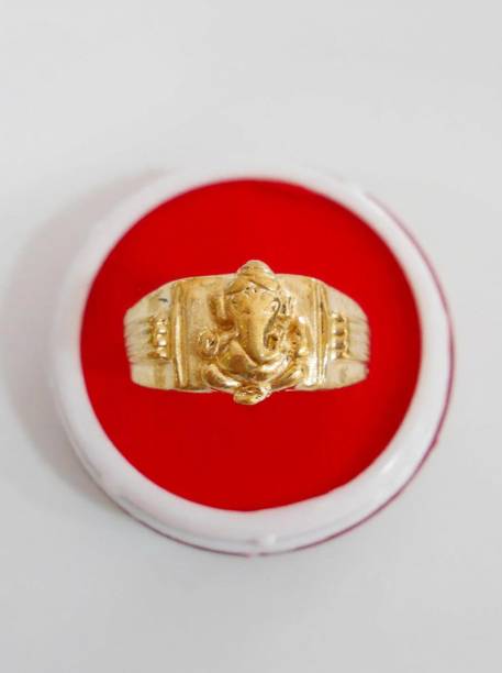 Panchaloha (Impon) Lord Ganesha Alloy Ring