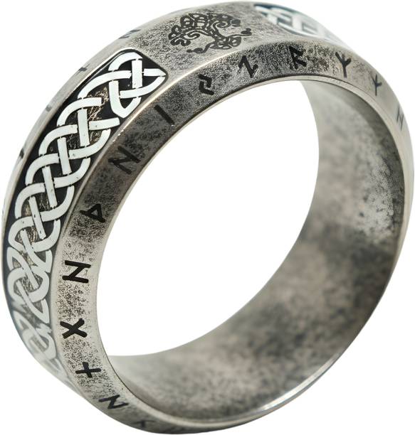 AUREX RUNE Stainless Steel Ring