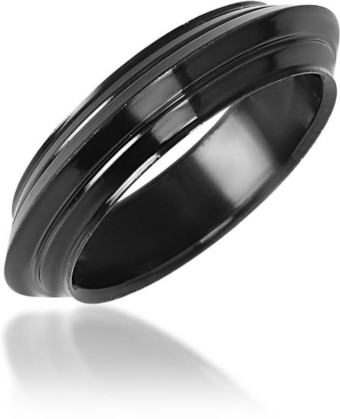PUSHVI Vedansh Enterprises Stylish Gold, Silver&Titanium Plated Rings Brass Rhodium Plated Ring