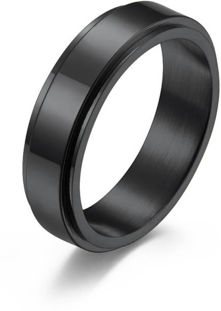 MA Enterprises Eerie Finger Ring for Men & Boys | Anguthi | Aesthetic Jewelry Stainless Steel Ring