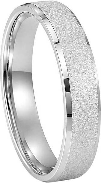 HOLRAJ 999 Pure Silver Hallmarked Minimalist Band Ring, Unisex Size 22 Silver Ring
