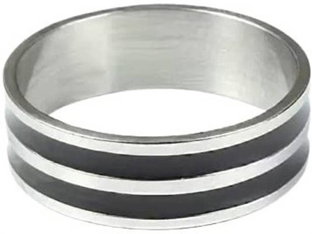 ROOTWAVE Metal, Stainless Steel Silver Plated Ring