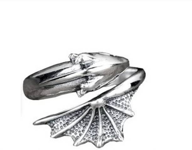 Stainless Steel Silver Plated Ring